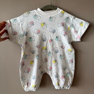 Vintage Baby Rageous Bears and‎ Sprinkles Bubble Jumpsuit Size 9 months